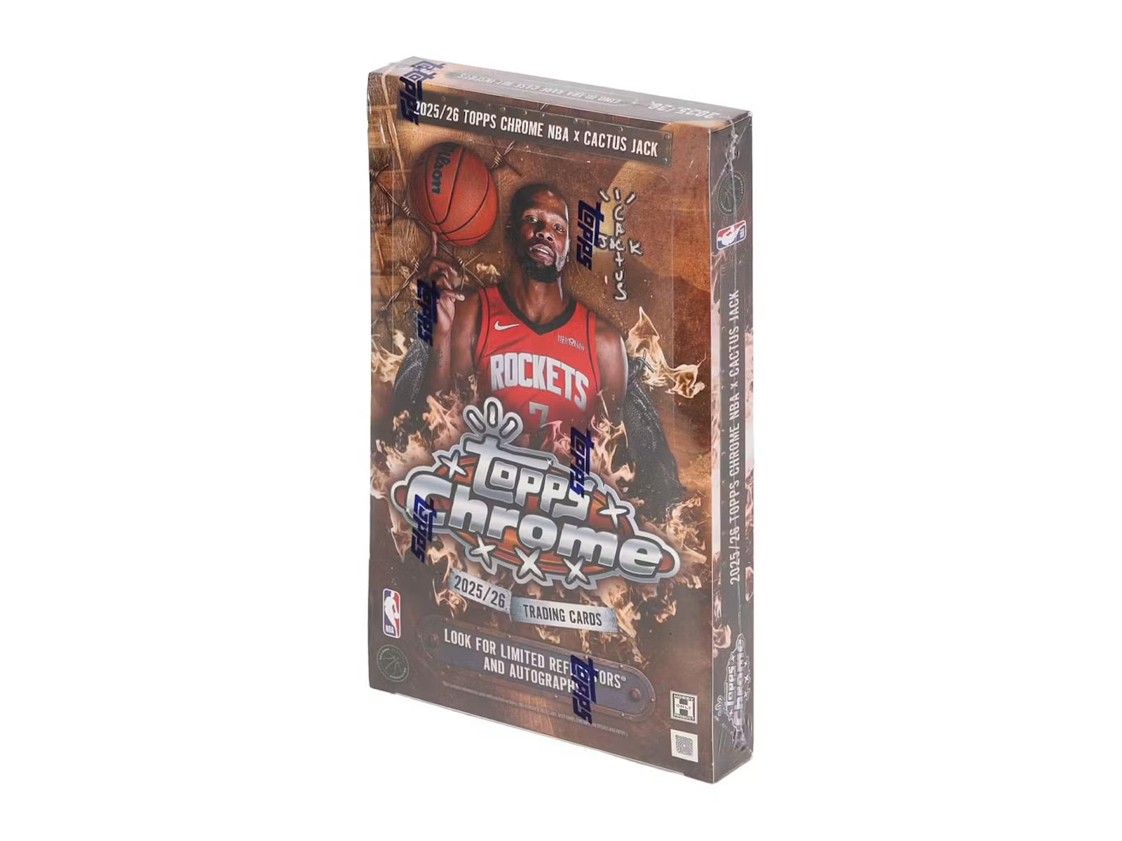 2025-26 Topps Chrome Cactus Jack Basketball Hobby Trading Cards