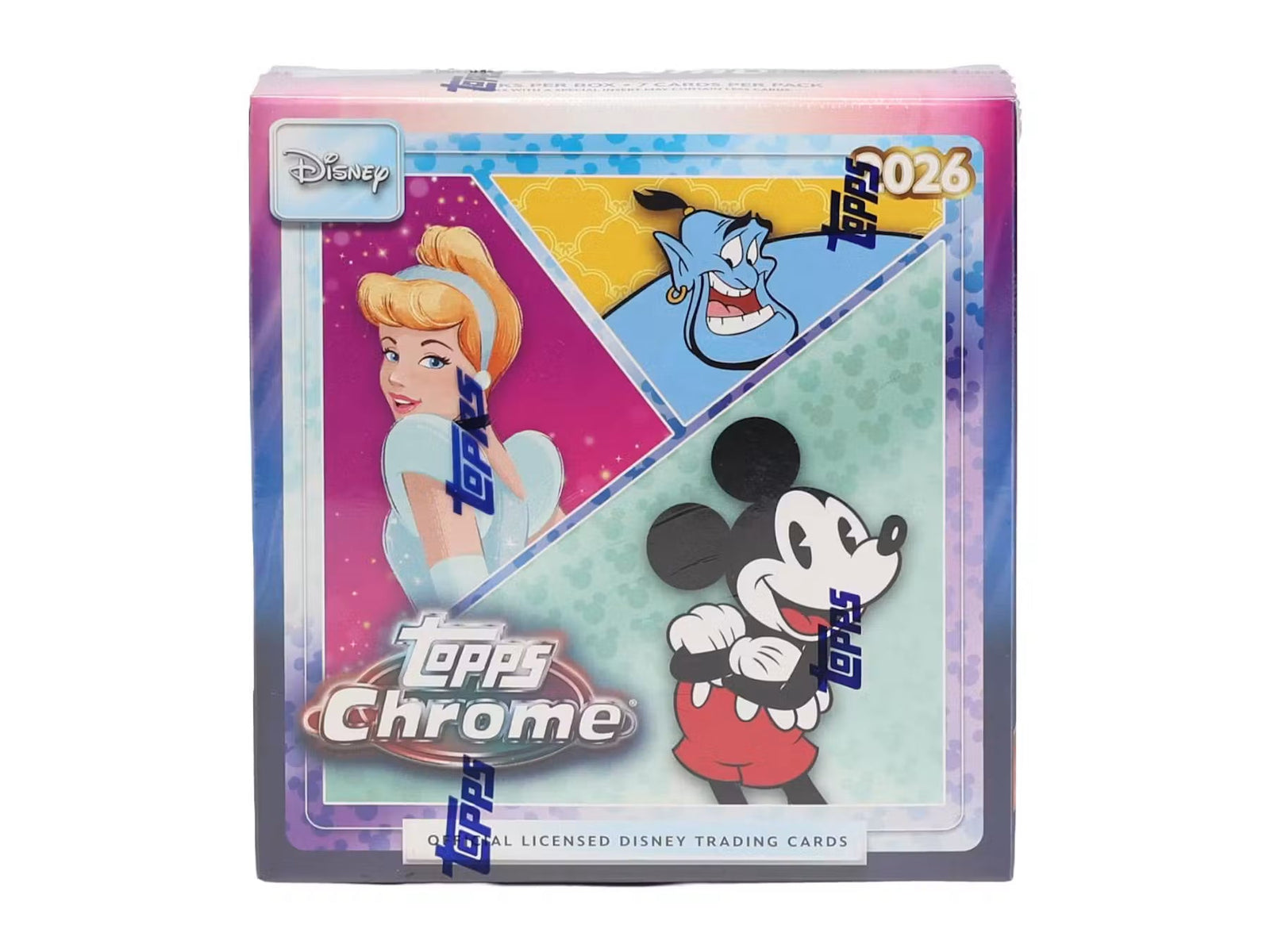 2026 Topps Chrome Disney Mega Trading Cards