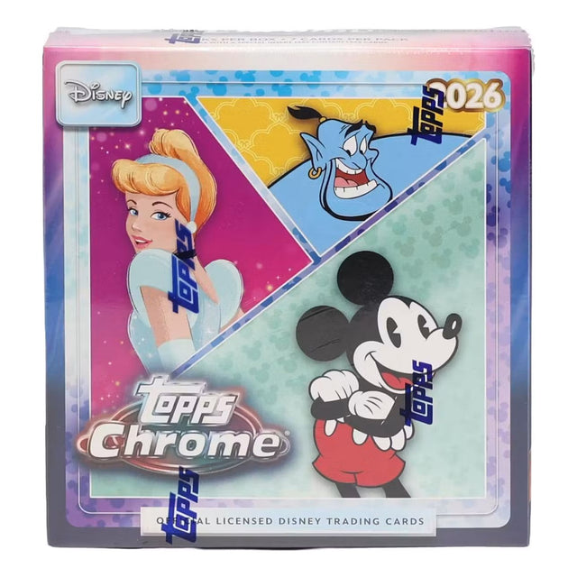 2026 Topps Chrome Disney Mega Trading Cards