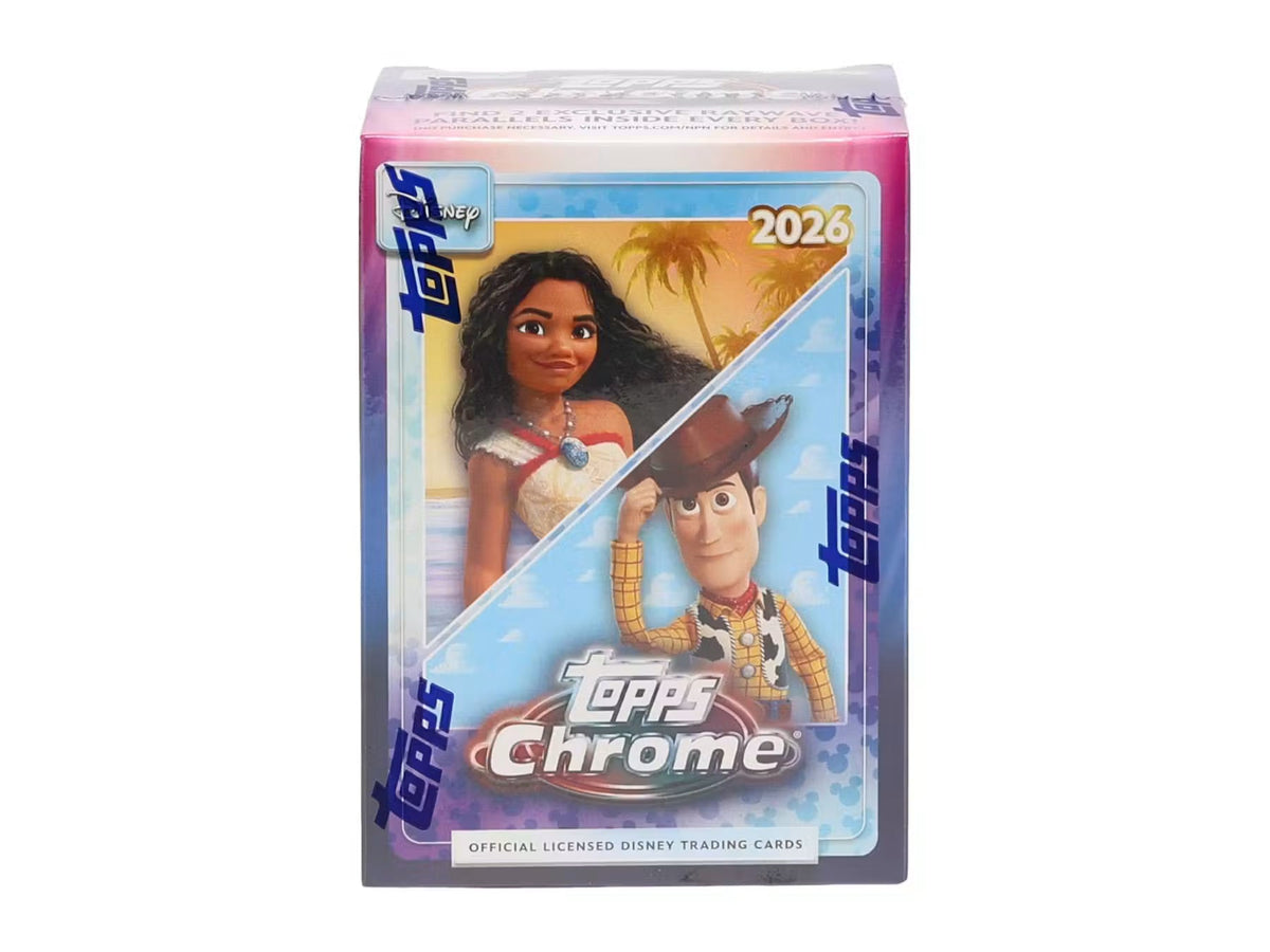 2026 Topps Chrome Disney Blaster Trading Cards