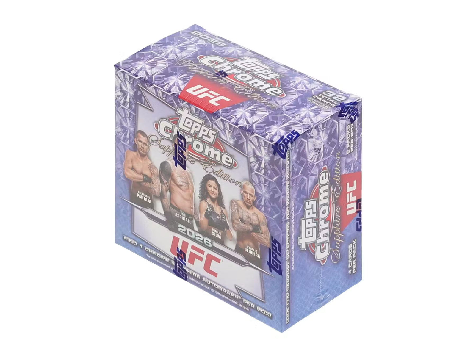2026 Topps Chrome UFC Sapphire Edition Trading Cards