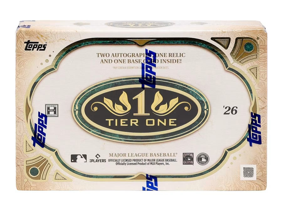 2026 Topps Tier One Baseball Hobby Trading Cards