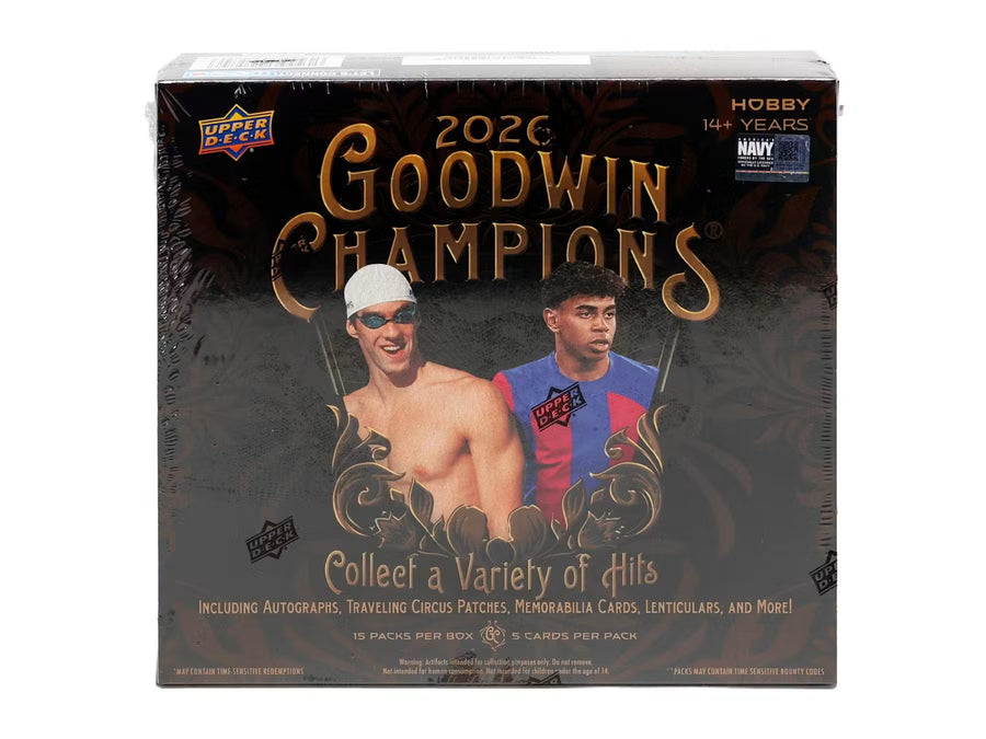 2026 Upper Deck Goodwin Champions Hobby Trading Cards LV