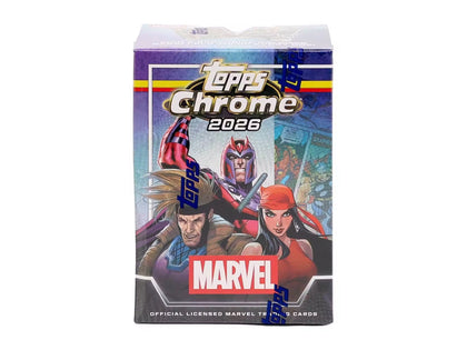 2026 Topps Chrome Marvel Comics Blaster Trading Cards LV