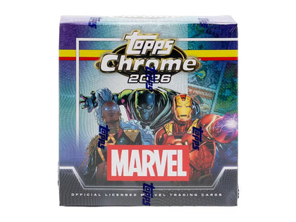 2026 Topps Chrome Marvel Comics Mega Trading Cards LV