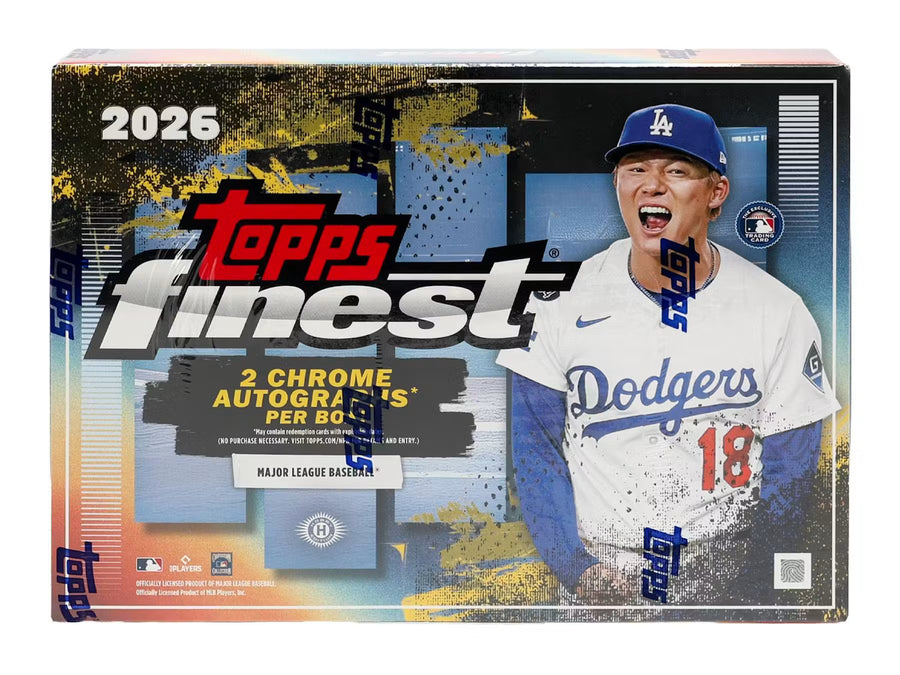 2026 Topps Finest Baseball Hobby Trading Cards