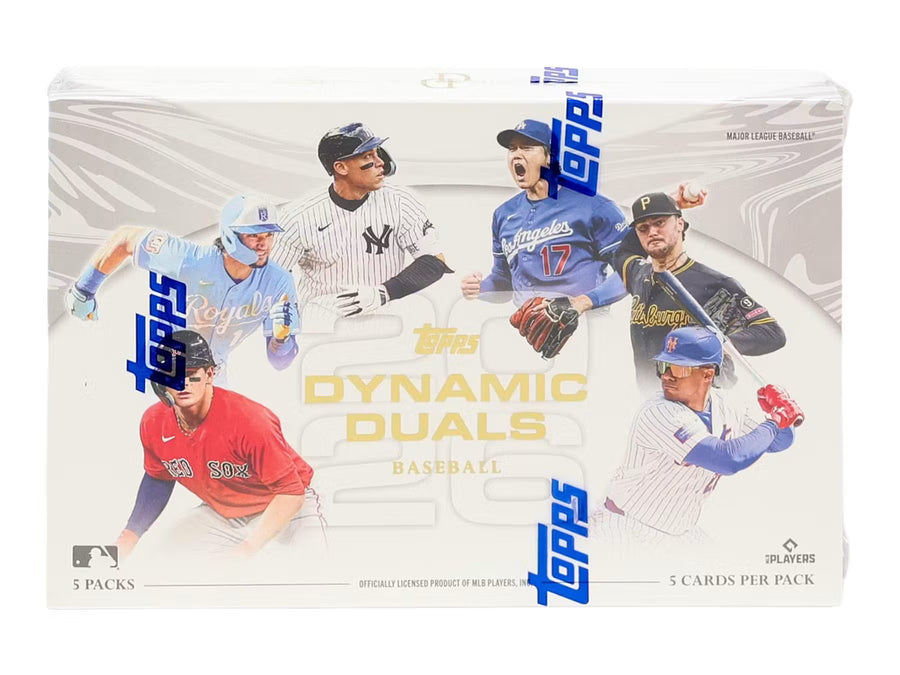 2026 Topps Dynamic Duals Baseball Hobby Trading Cards