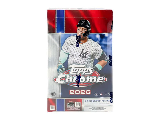 2026 Topps Chrome Baseball Hobby Trading Cards