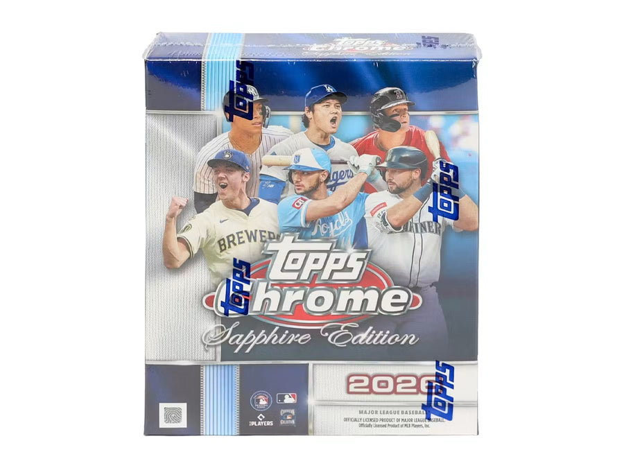 2026 Topps Chrome Baseball Sapphire Edition Trading Cards LV