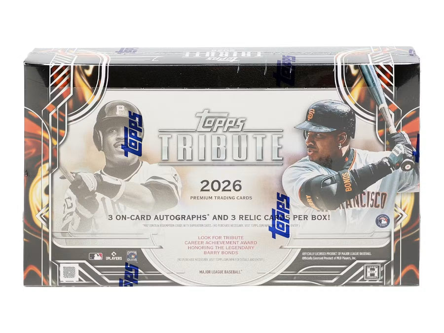 2026 Topps Tribute Baseball Hobby Trading Cards LV