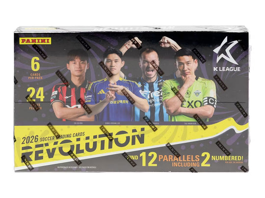 2026 Panini Revolution K League Soccer Hobby Trading Cards