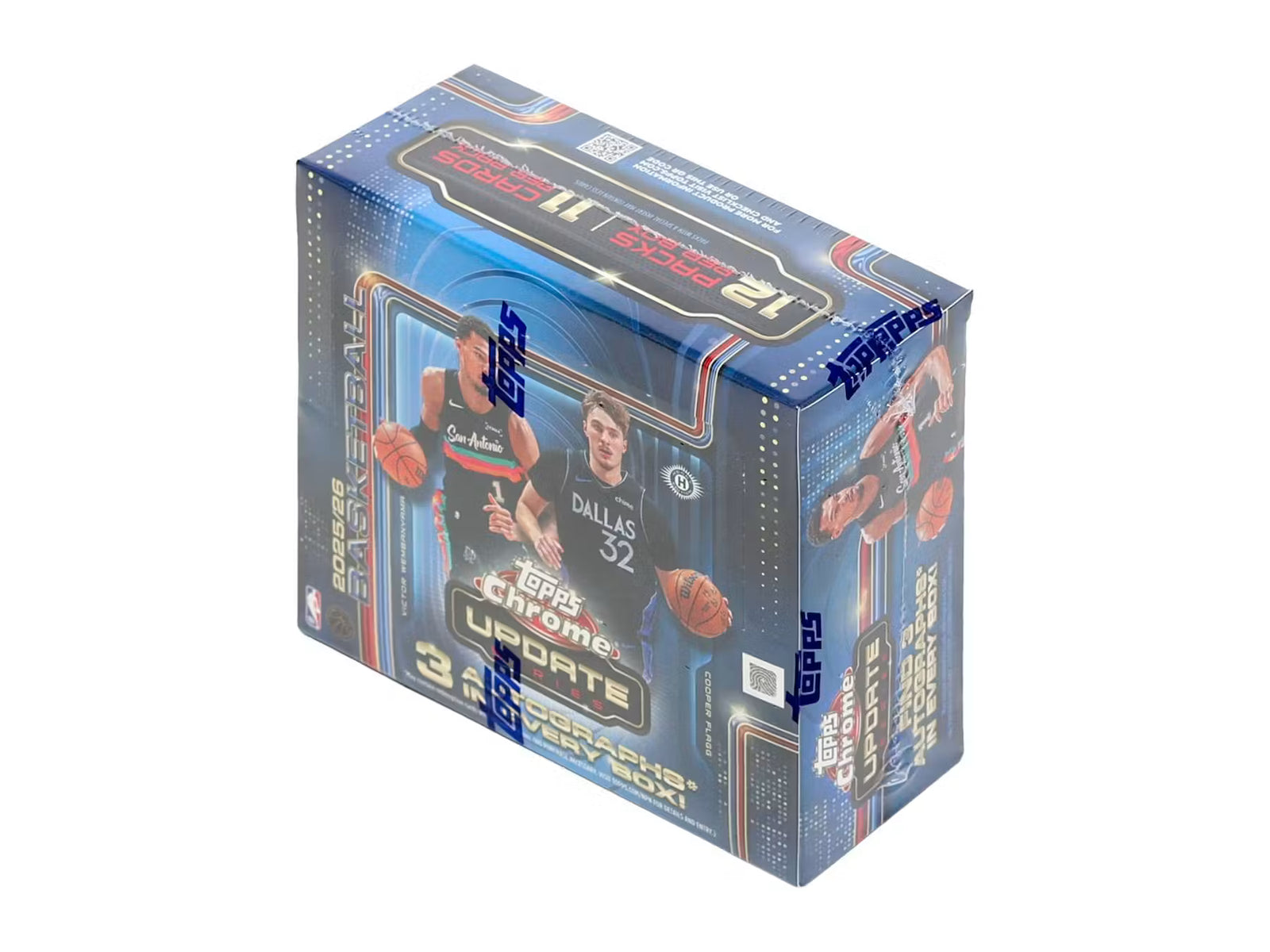 2025-26 Topps Chrome Update Series Basketball Jumbo Trading Cards