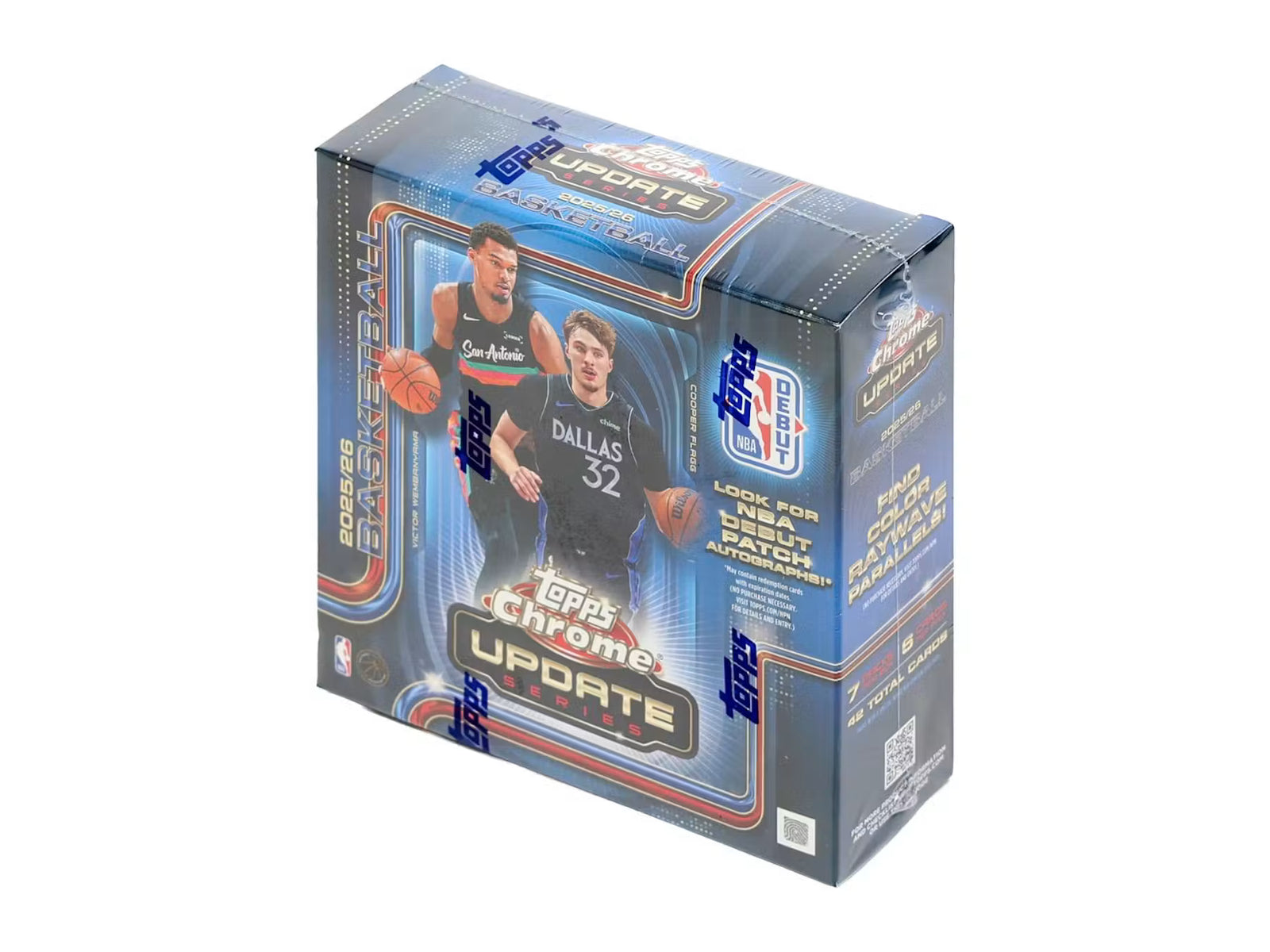 2025-26 Topps Chrome Update Series Basketball Mega Trading Cards