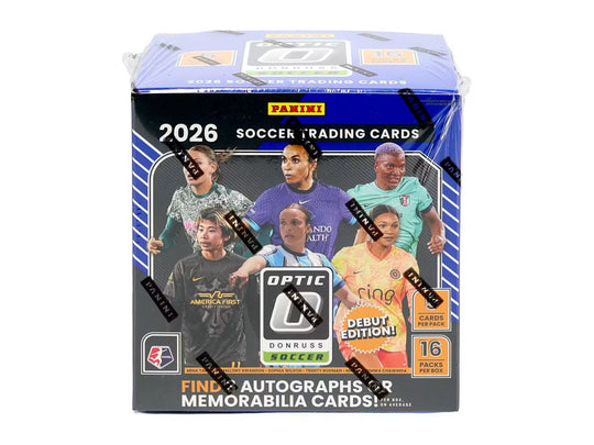 2026 Panini Donruss Optic NWSL Soccer Hobby Trading Cards