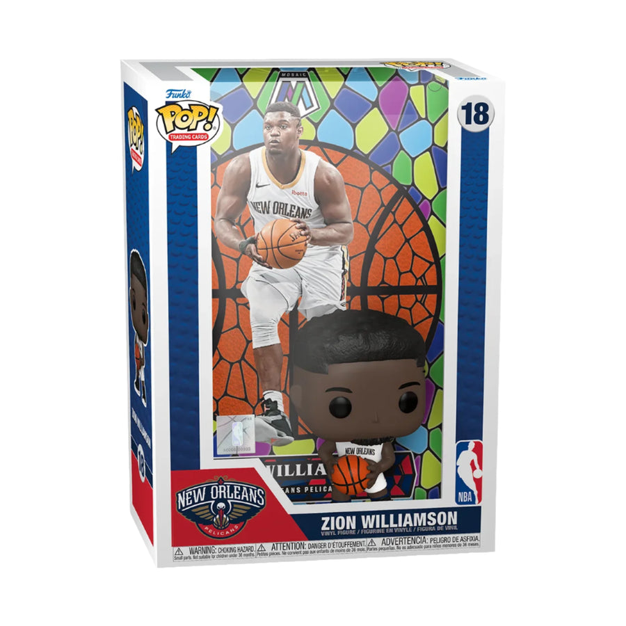Funko Pop Basketball Zion Williamson Mosaic Vinyl Figure