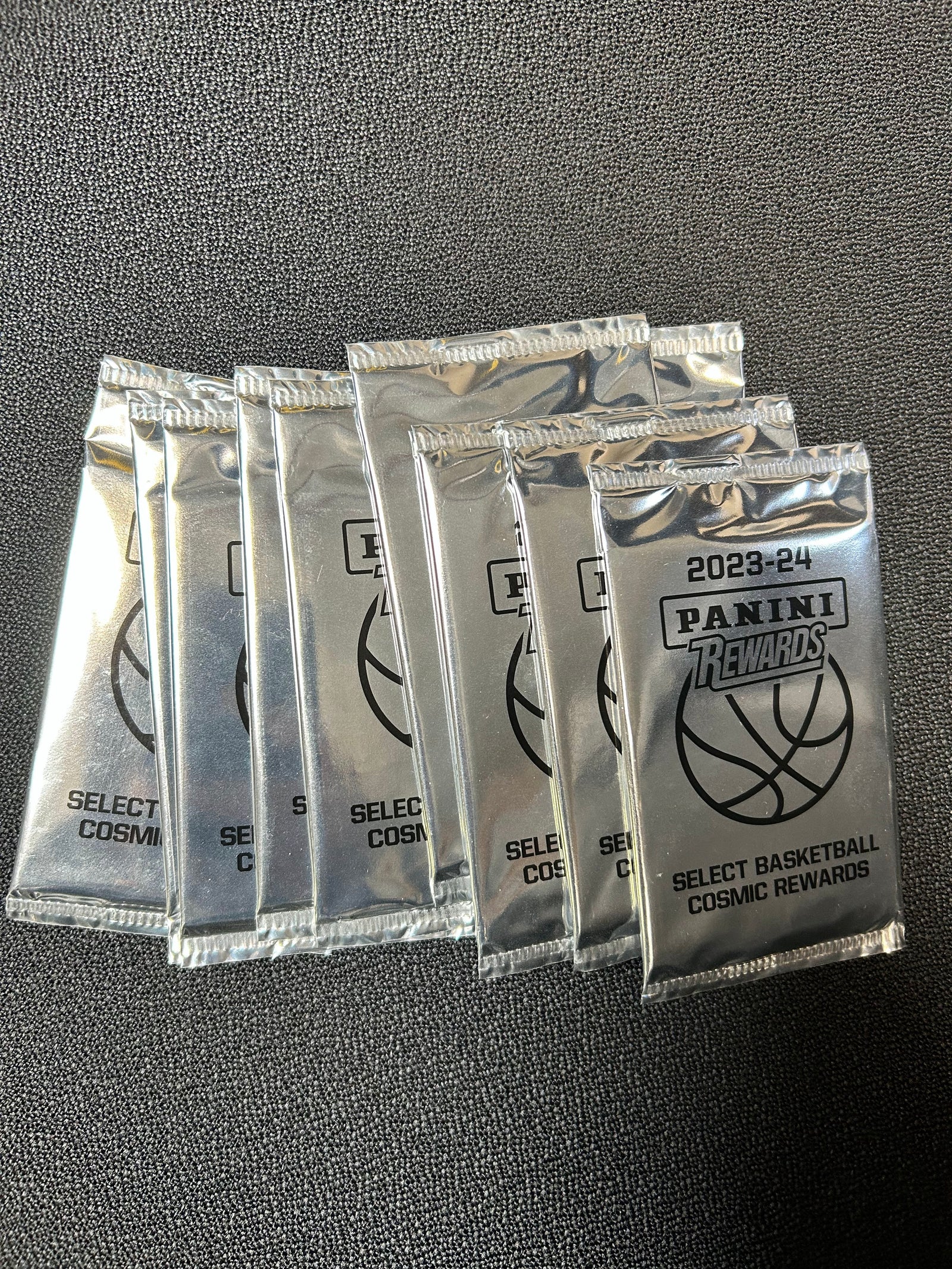 2023-24 Panini Select Basketball Cosmic Sparkle Trading Cards