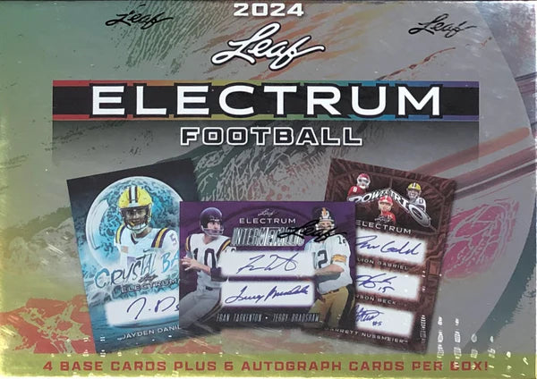 2024 Panini Leaf Electrum Football Hobby Trading Cards