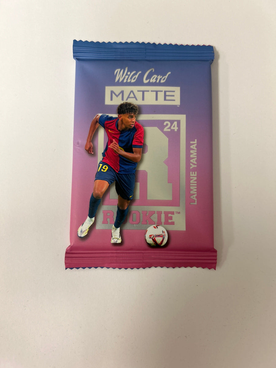 2026 Wild Card Matte Metal Lamine Yamal Soccer Trading Cards LV