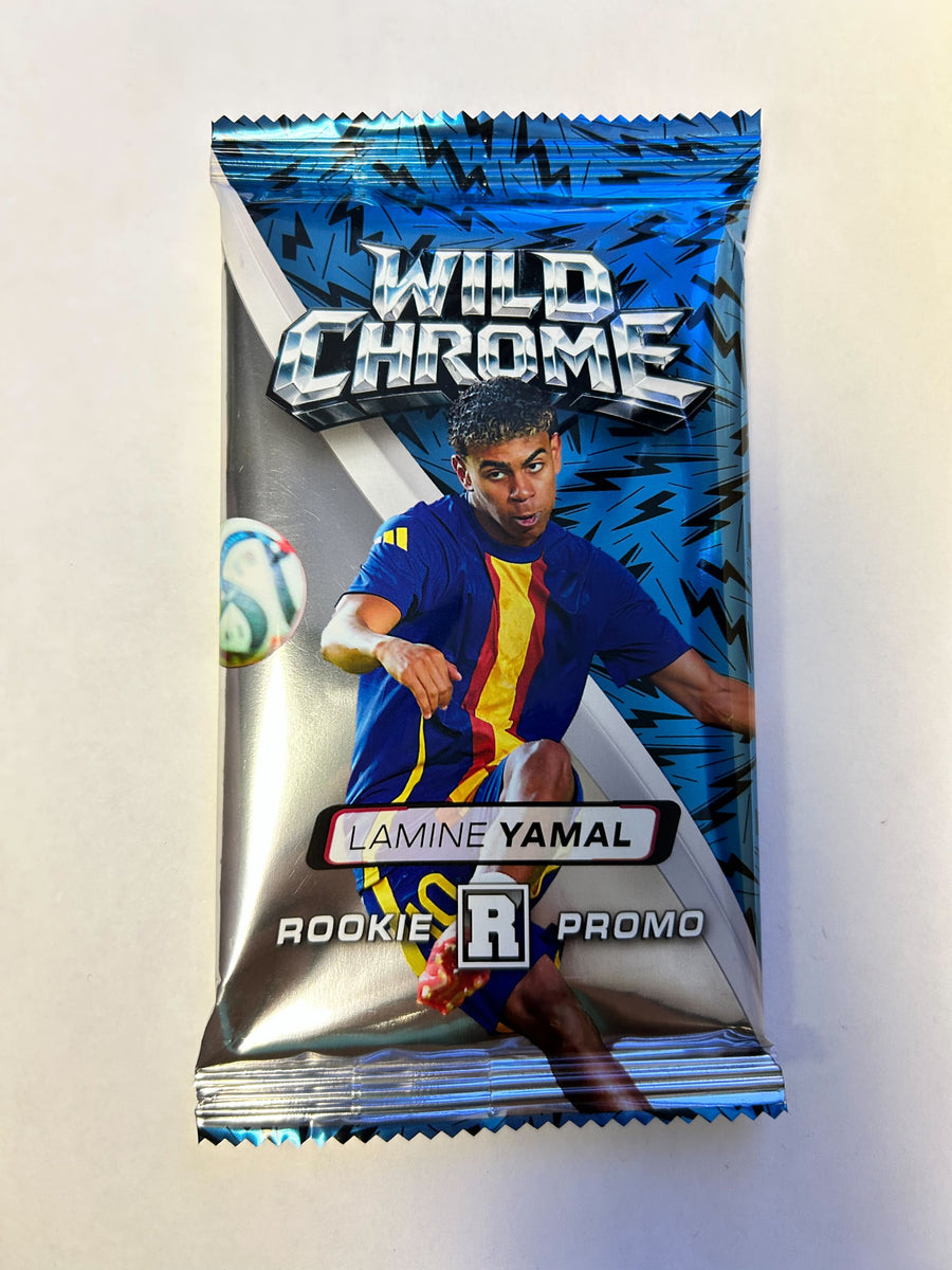 2024 Wild Card Wild Chrome Lamine Yamal Rookie Promo Trading Cards LV