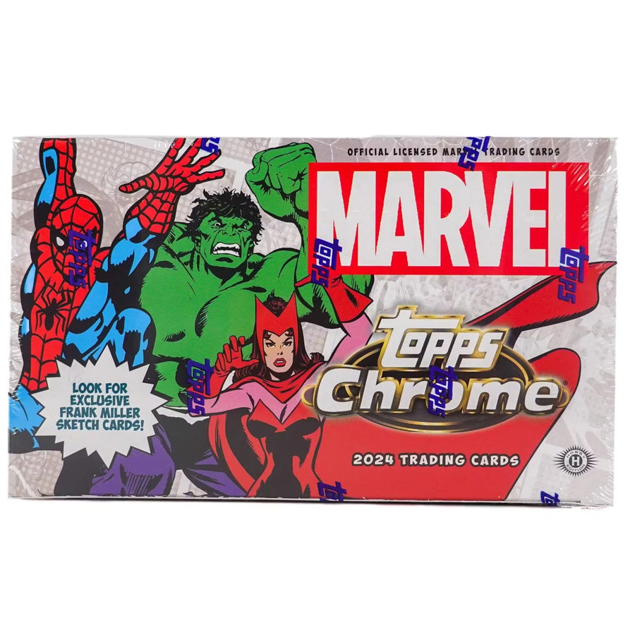 2024 Topps Chrome Marvel comics  3 Box Break 001