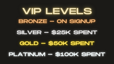 VIP Levels - The Ballers Bank