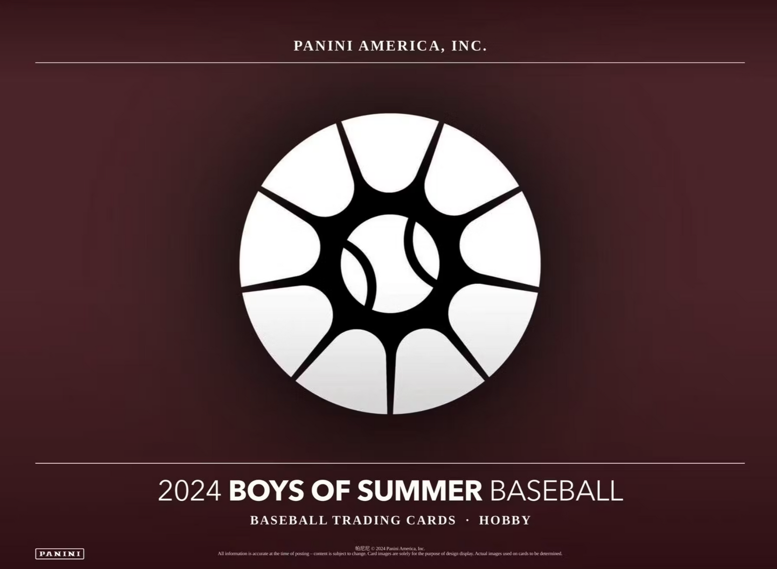 2024 Panini Boys of Summer Baseball Trading Cards