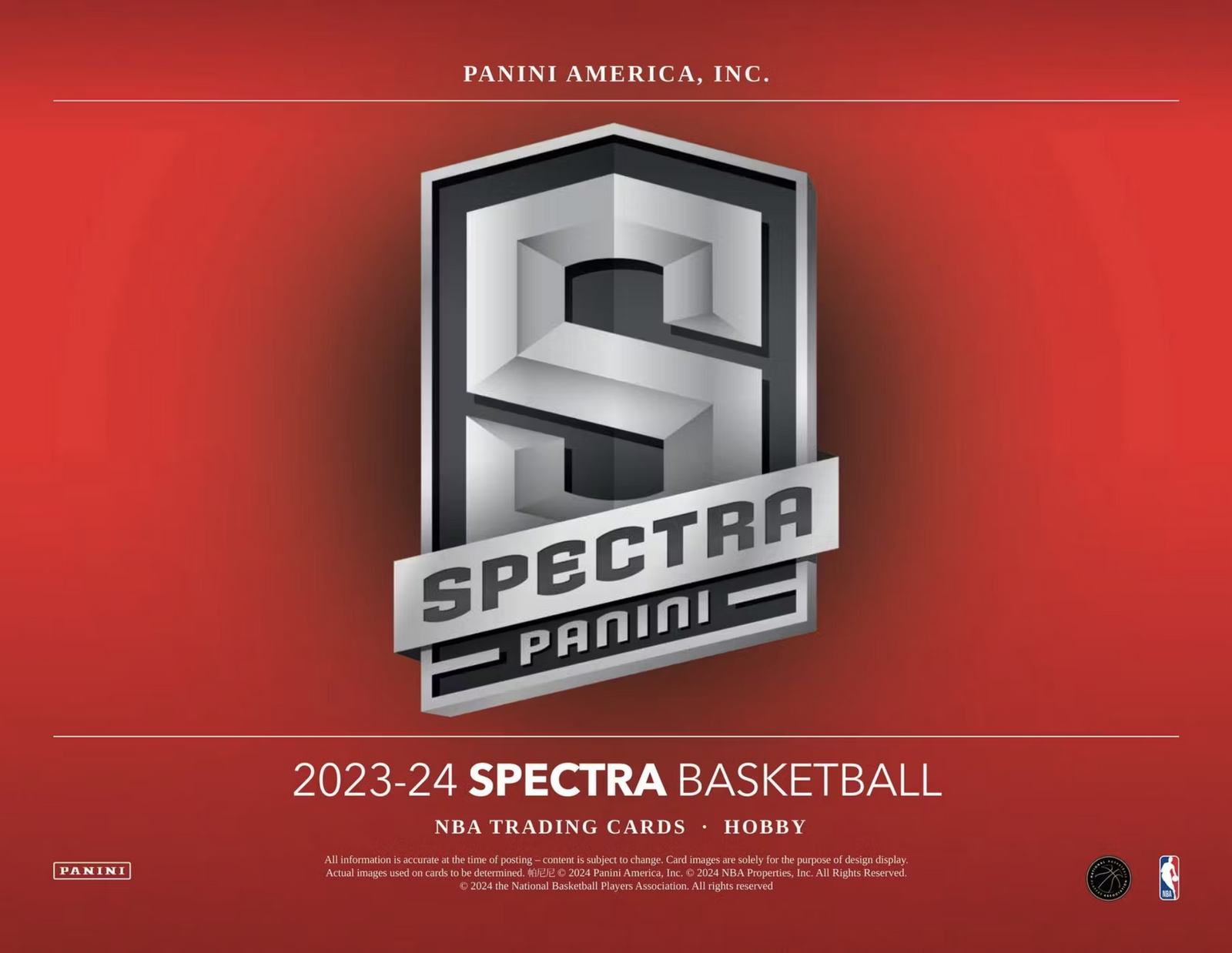 2023-24 Panini Spectra Basketball Hobby Trading Cards