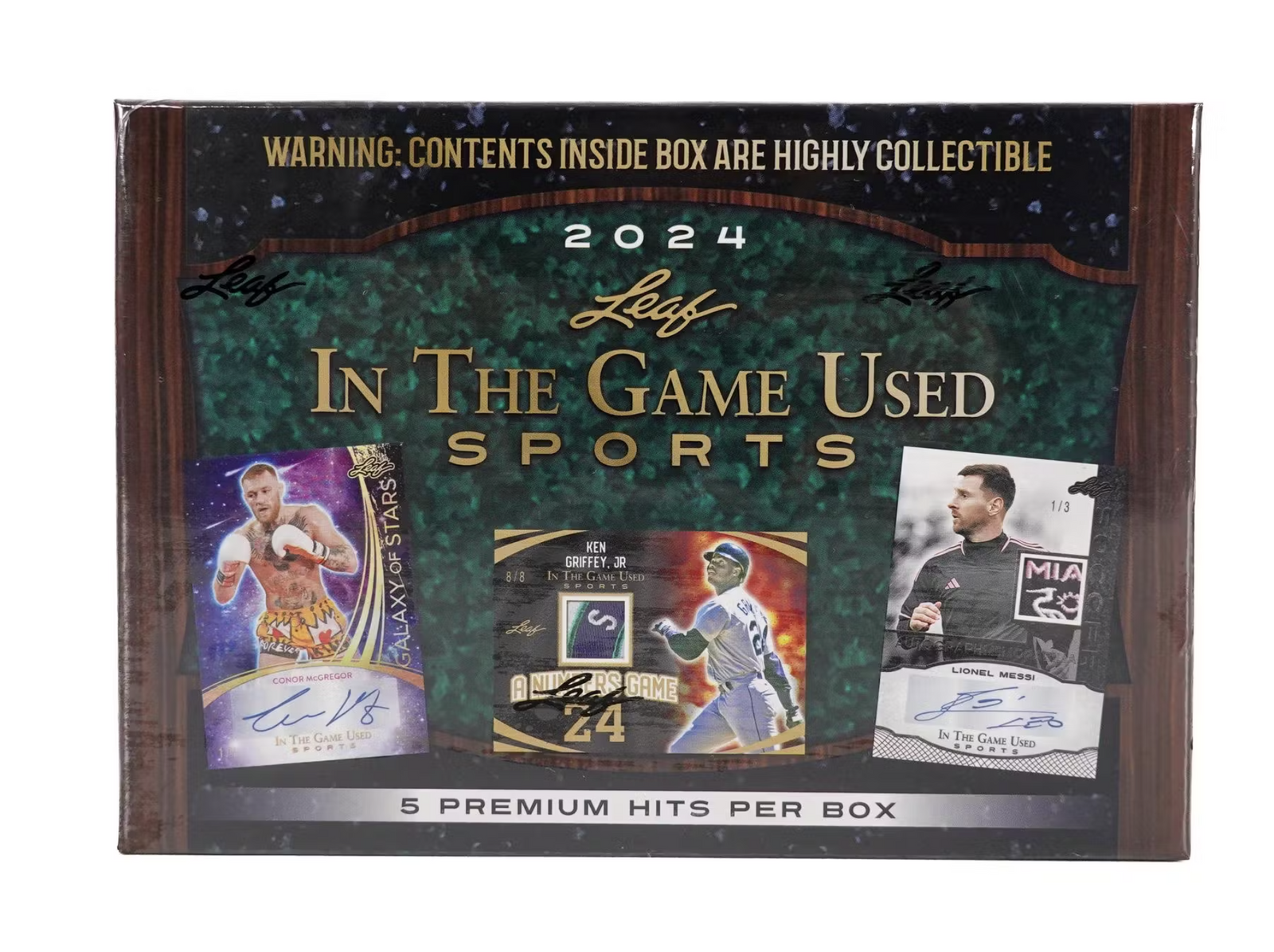 2024 Leaf In The Game Used Sports Hobby Trading Cards