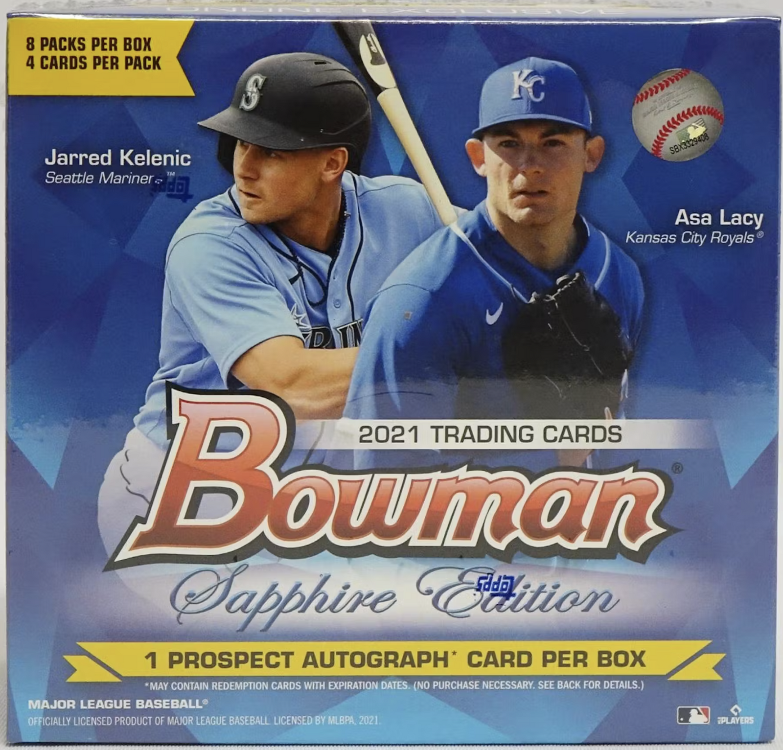 2021 Topps Bowman Baseball Sapphire Trading Cards