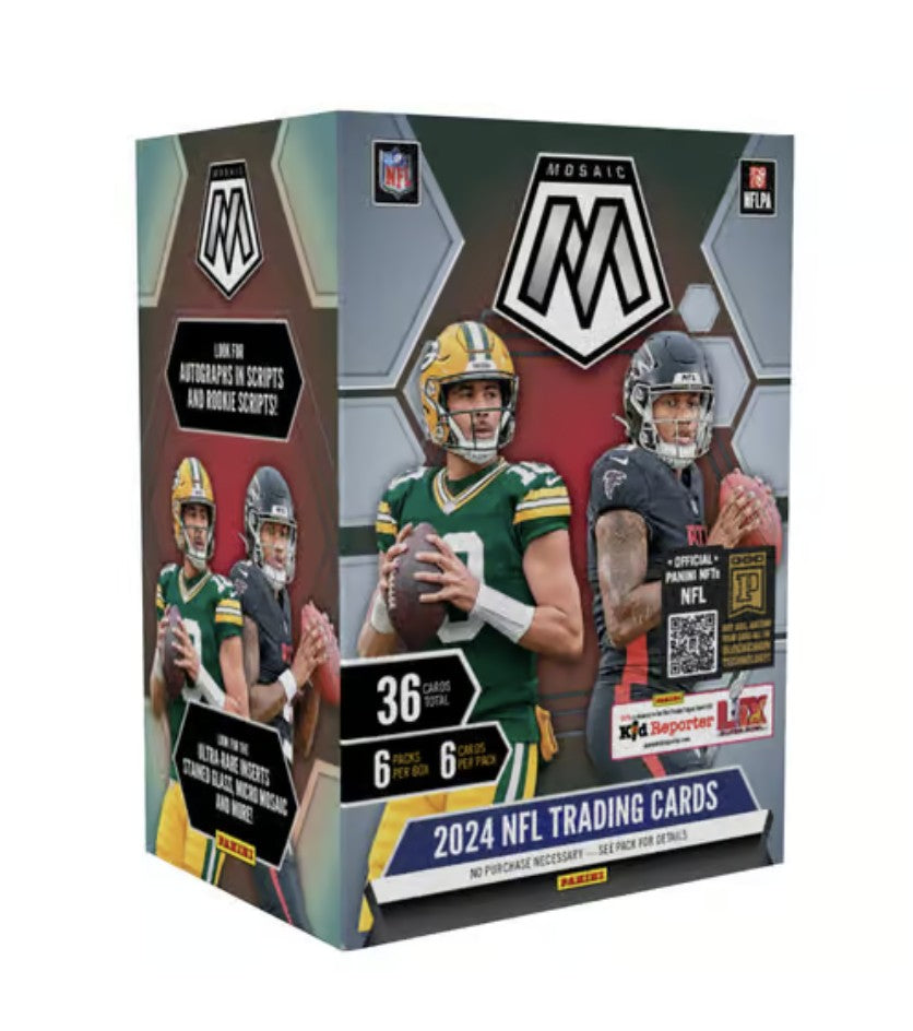 2024 Panini Mosaic Football Blaster Trading Cards