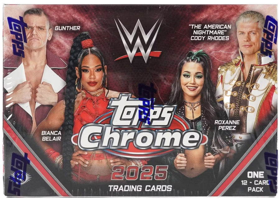 2025 Topps Chrome WWE Breaker Delight Trading Cards