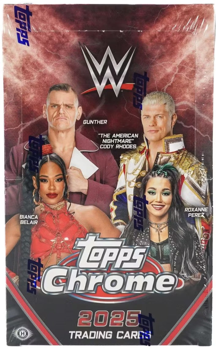 2025 Topps Chrome WWE Hobby Trading Cards