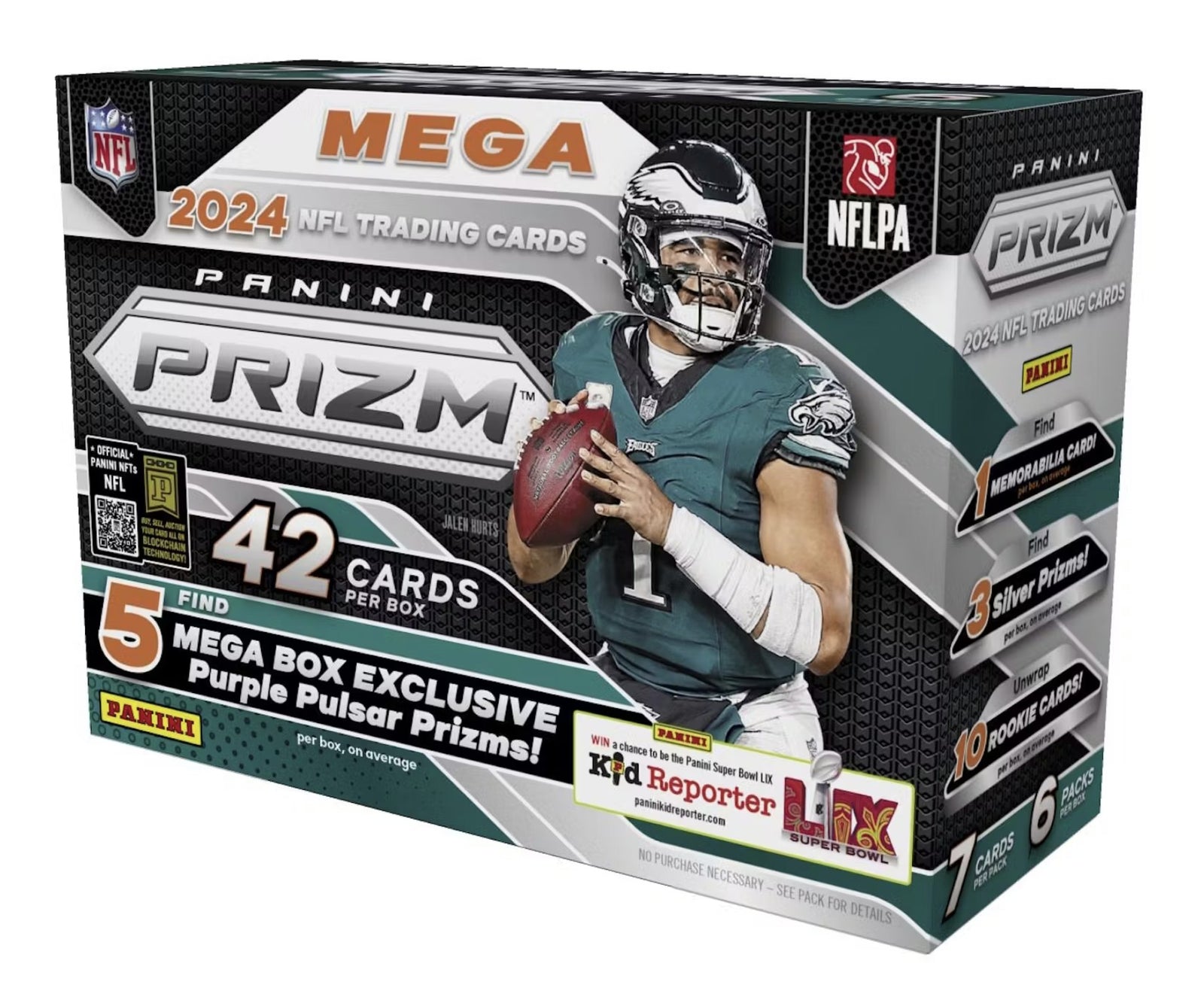 2024 Panini Prizm Football Mega Trading Cards