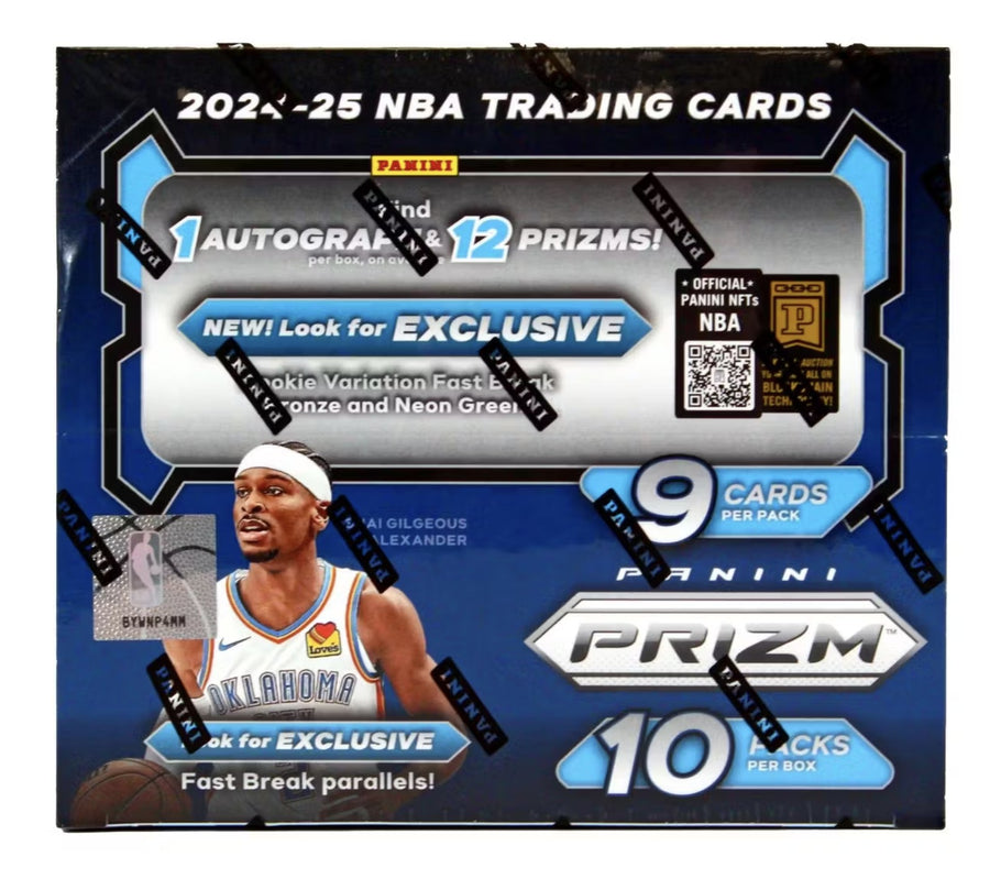 2024-25 Panini Prizm Basketball Fast Break Trading Cards