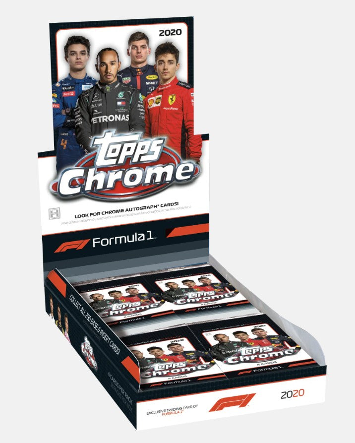 2020 Topps Chrome F1 Hobby Trading Cards
