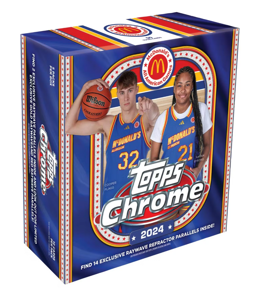 2024 Topps Chrome McDonald's All American Basketball Mega Trading Cards