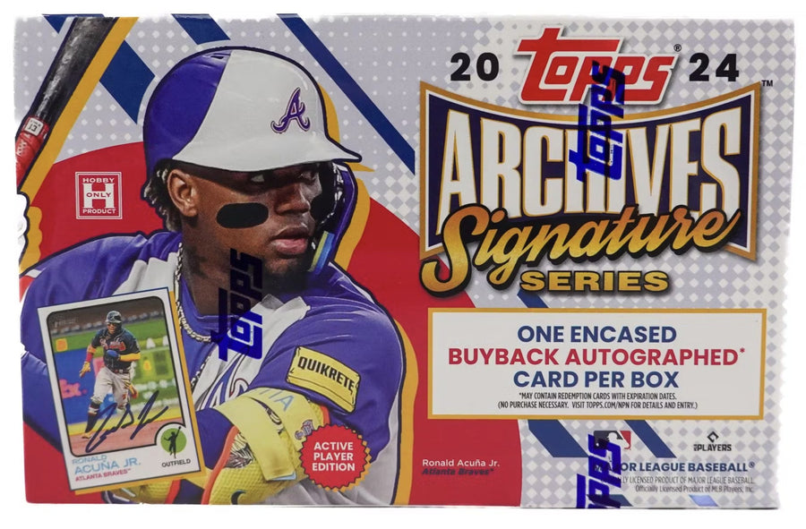 2024 Topps Archives Signature Series Baseball Hobby Trading Cards