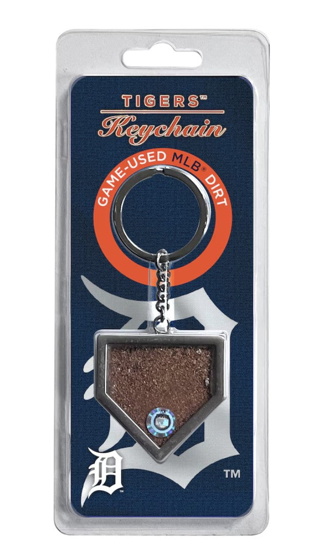 Game Used MLB Dirt Keychain