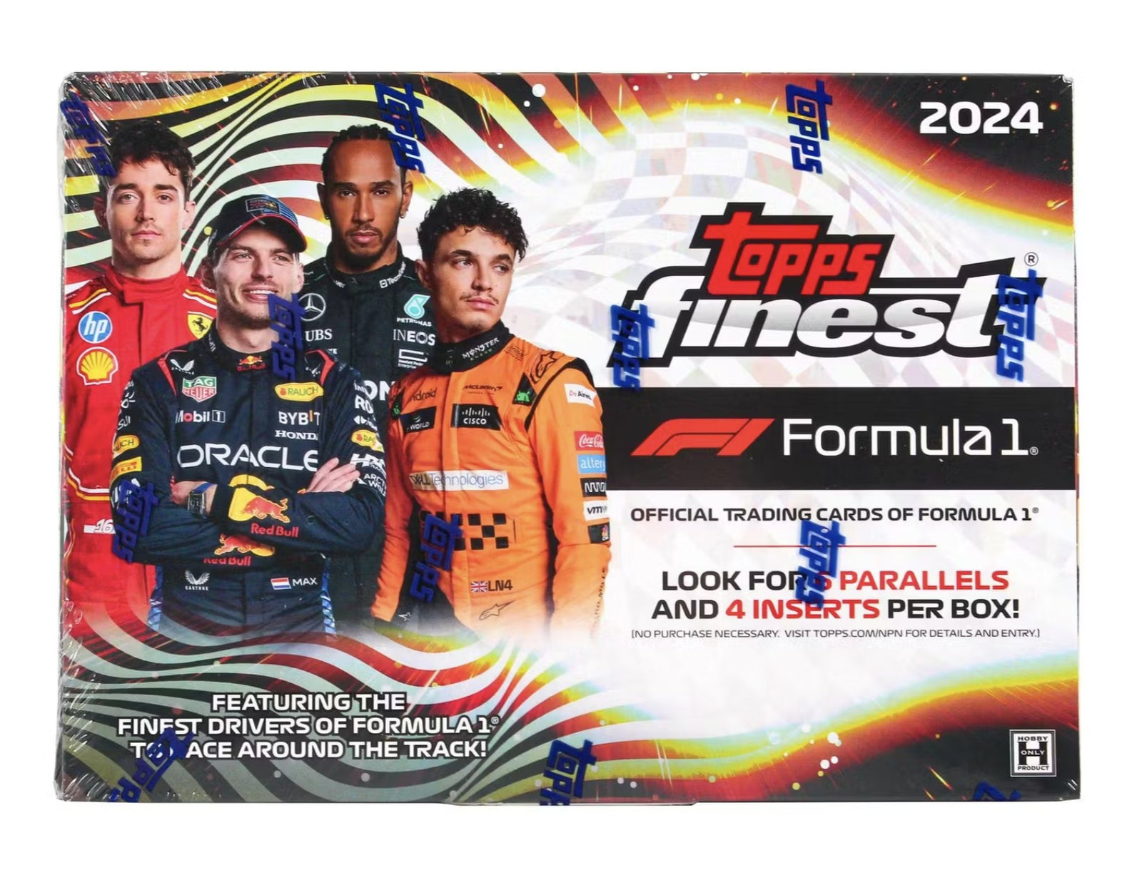 2024 Topps Finest F1 Hobby Trading Cards