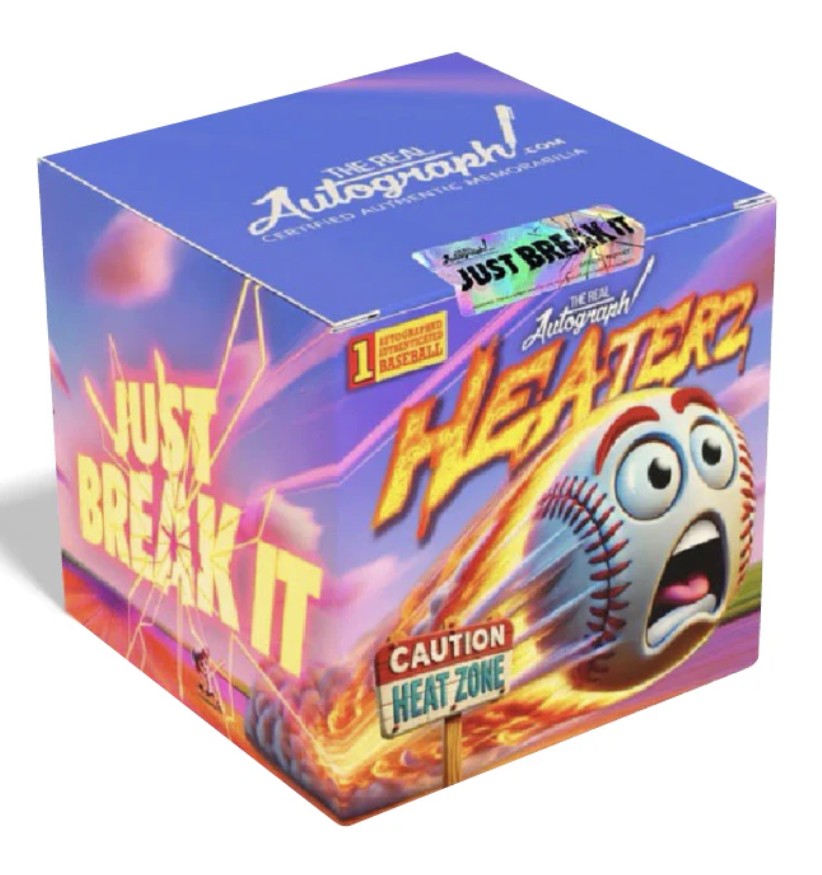 The Real Autograph Heaterz Mystery Baseball