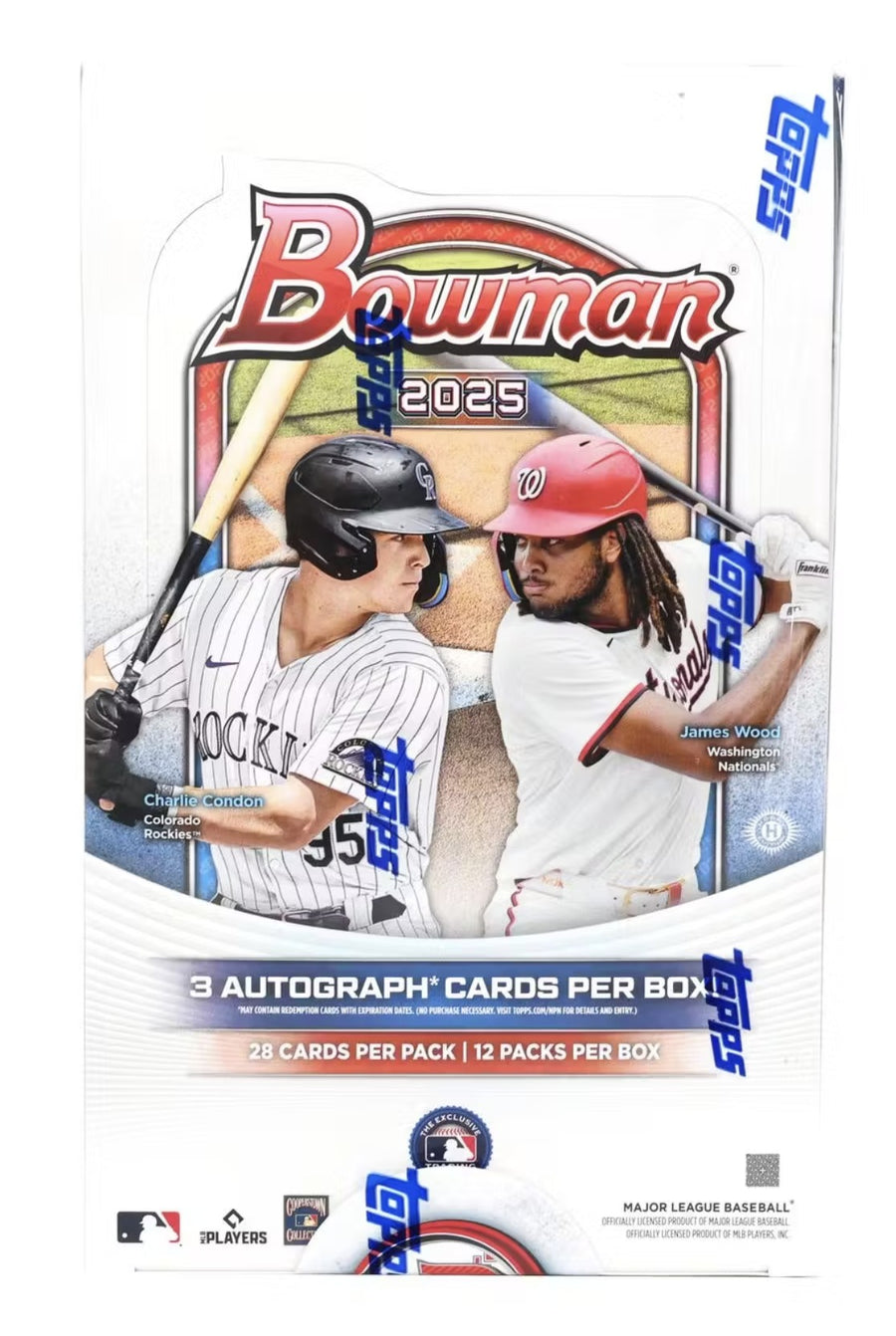 2025 Topps Bowman Baseball Jumbo Trading Cards