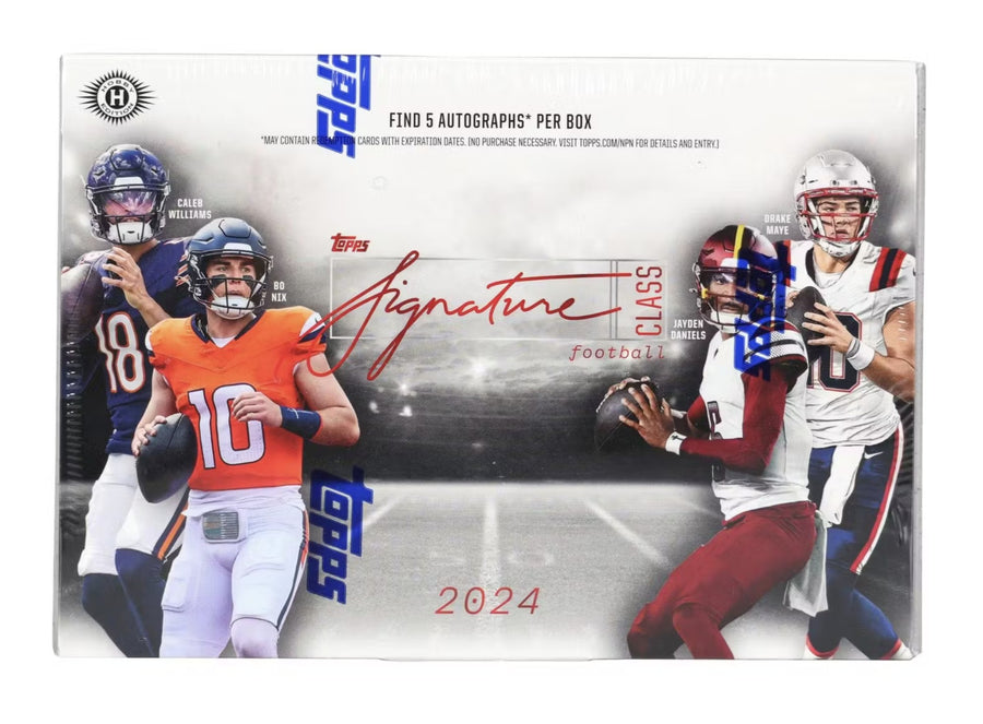 2024 Topps Signature Class Football Hobby Trading Cards