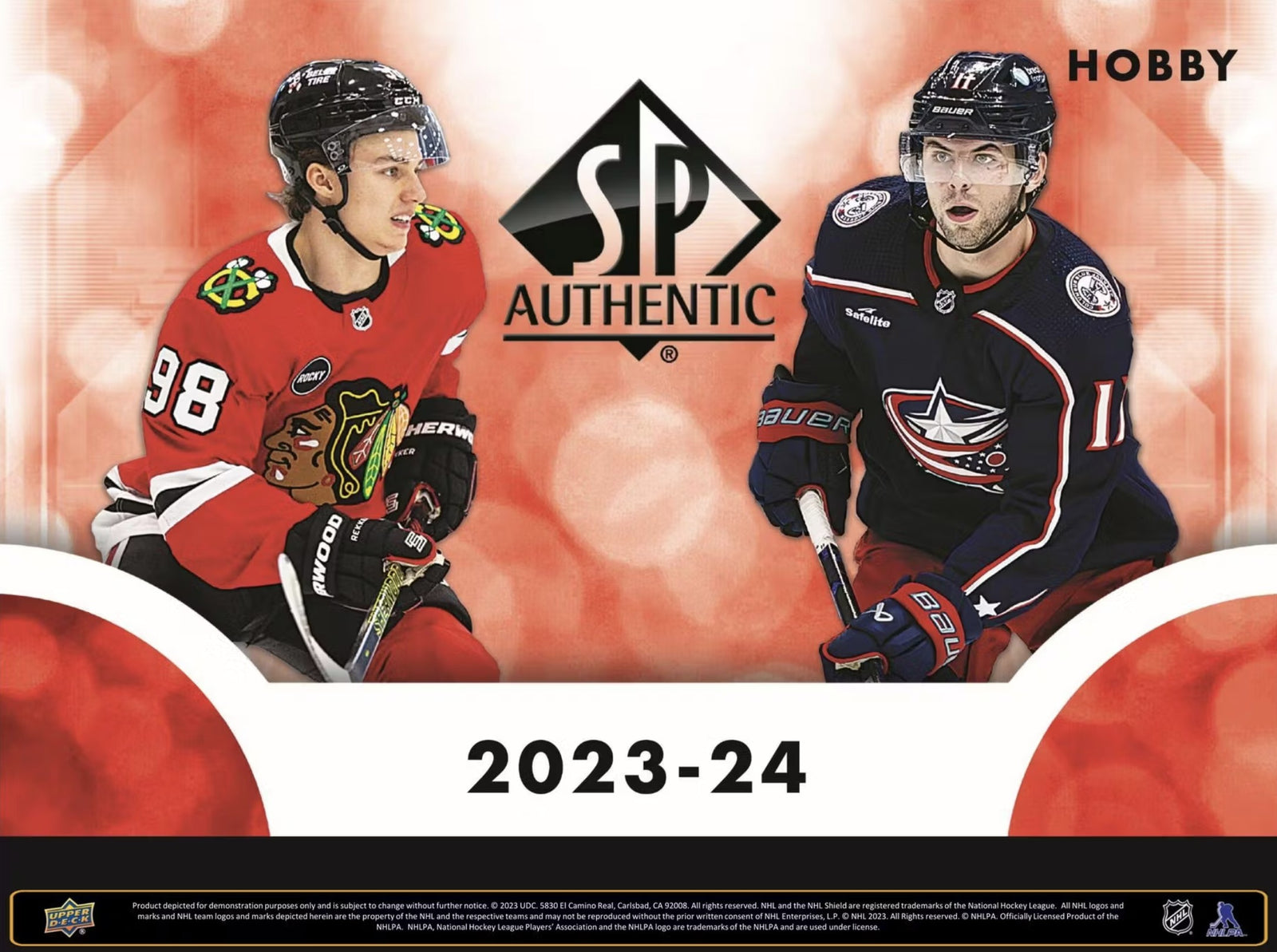 2023-24 Upper Deck SP Authentic Hockey Hobby Trading Cards