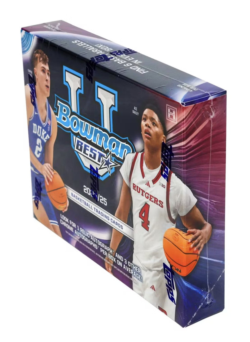 2024-25 Topps Bowman University Best Basketball Hobby Trading Cards