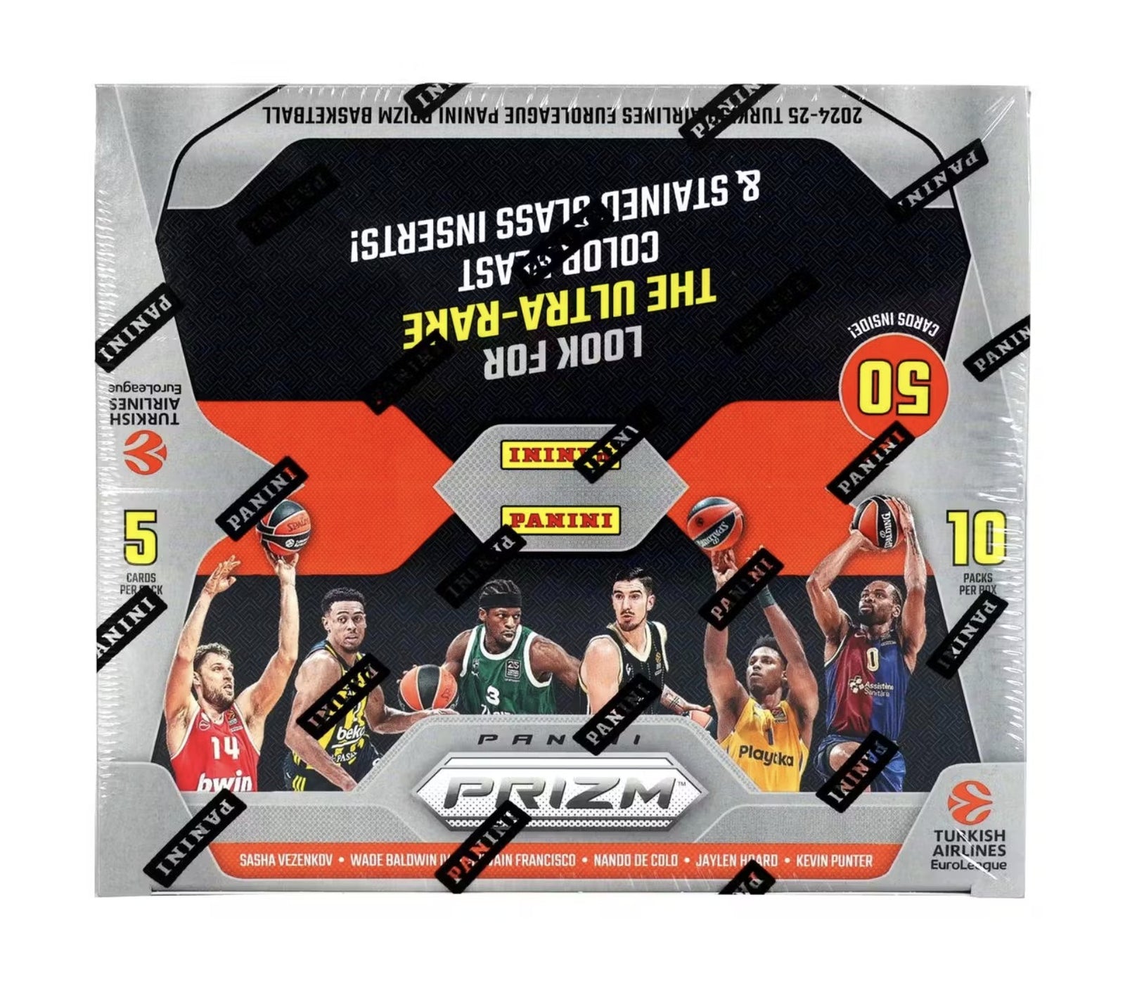 2024-25 Panini Prizm Turkish Airlines Euro League Basketball Hobby Trading Cards