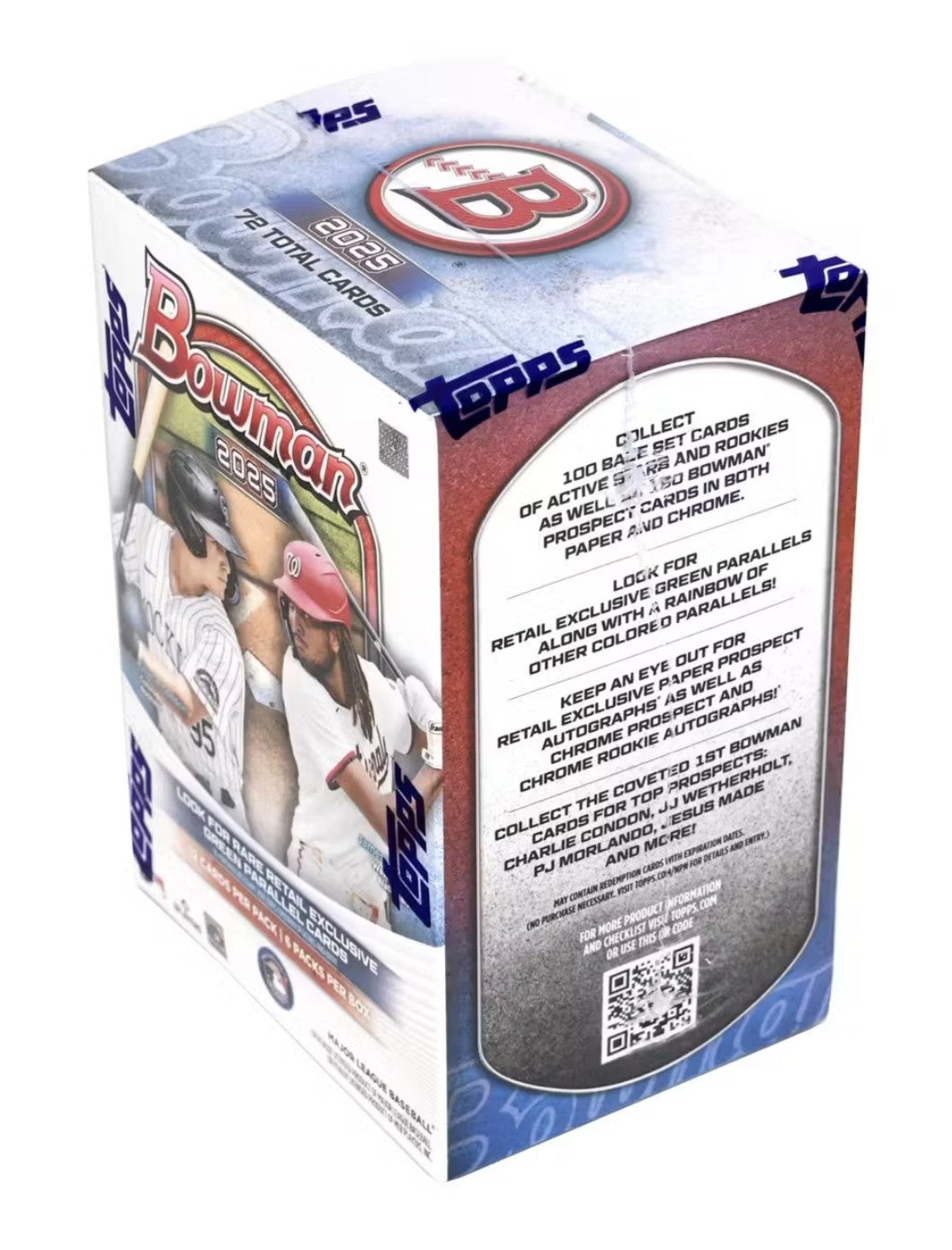 2025 Topps Bowman Baseball Blaster Trading Cards