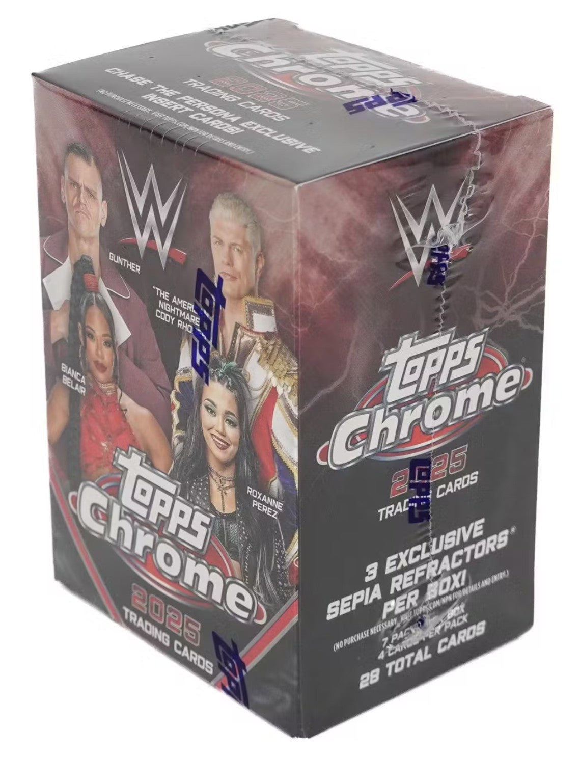 2025 Topps Chrome WWE Blaster Trading Cards
