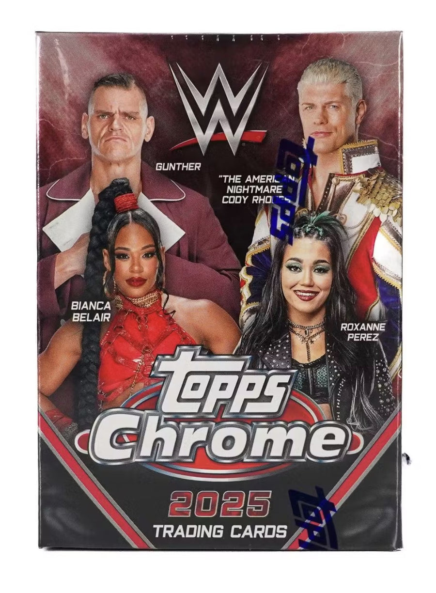 2025 Topps Chrome WWE Blaster Trading Cards