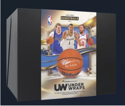 Basketball Break 113 Pick Your Number Divisional - 1x Under Wraps Signed Basketball