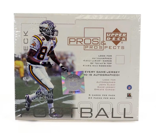 2000 Upper Deck Pros & Prospects Football Hobby Trading Cards